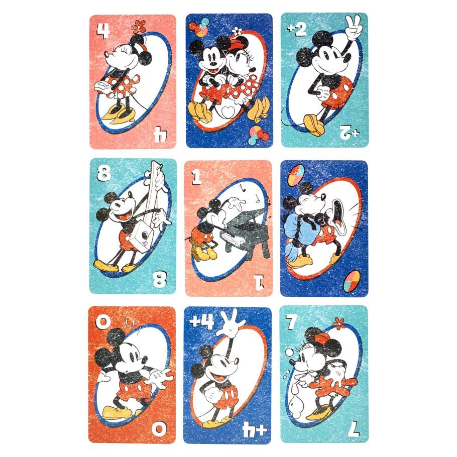 Uno Card Game: Disney Mickey Mouse & Friends Edition