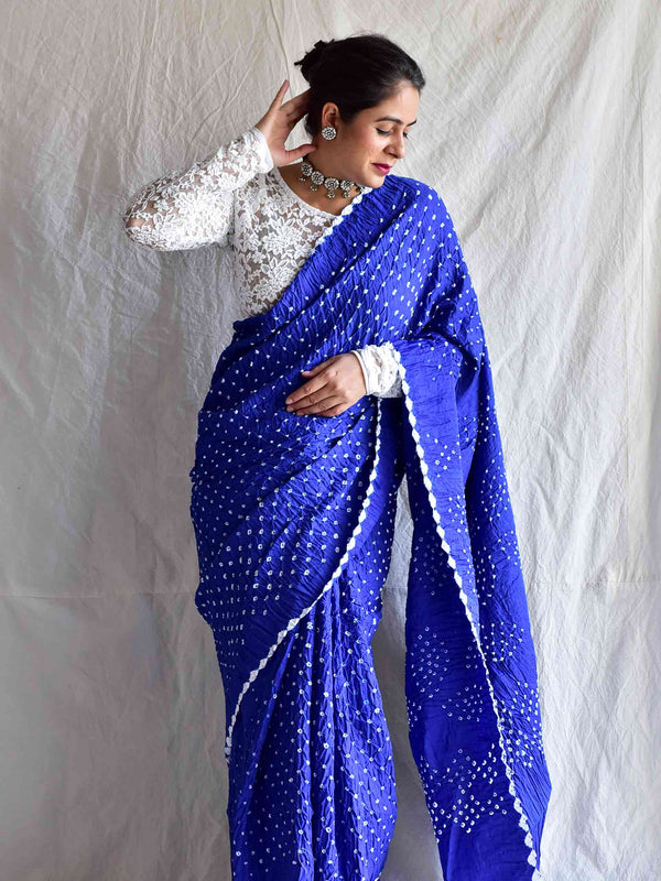 Shangrila Royal Bandhej Wholesale Bandhani Saree Collection - textiledeal.in