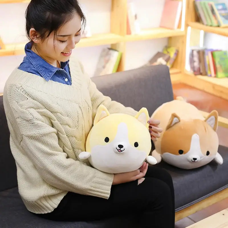 30cm Soft Cute Kawaii Corgi Dog Plush Toy