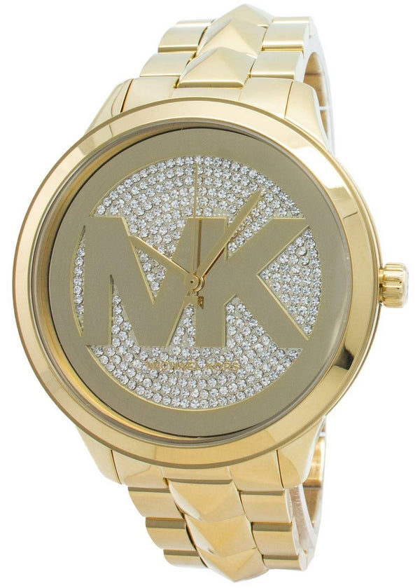 Michael Kors Runway Mercer Quartz Black Dial Ladies Watch MK6672 – Watches  of England