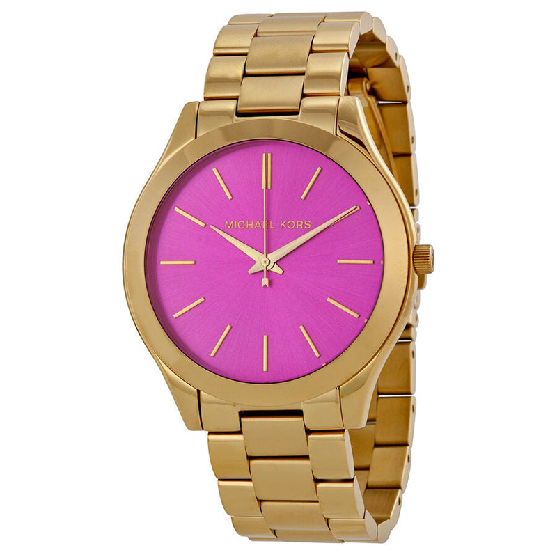 Michael Kors Runway Pink Dial Ladies Watch MK3264 – Watches of England