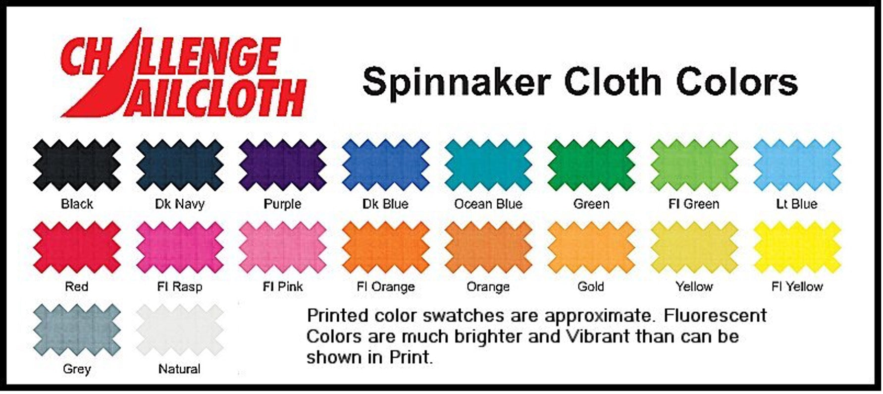 Spinnaker colours