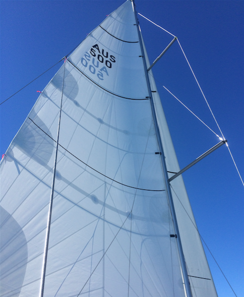 Tri-radial Dacron Mainsail