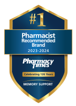 Pharmacy Times Pharmacist Recommended Brand 2023 - 2024 Memory Support Catagory Pharmacy Guide page link