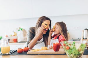 Cocinar con niños