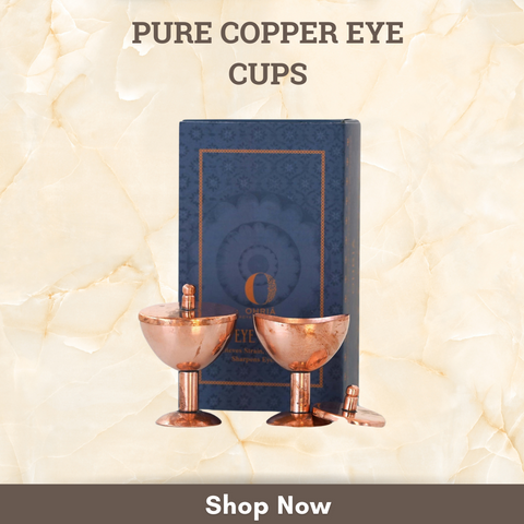 Pure copper eye cups - Ohria