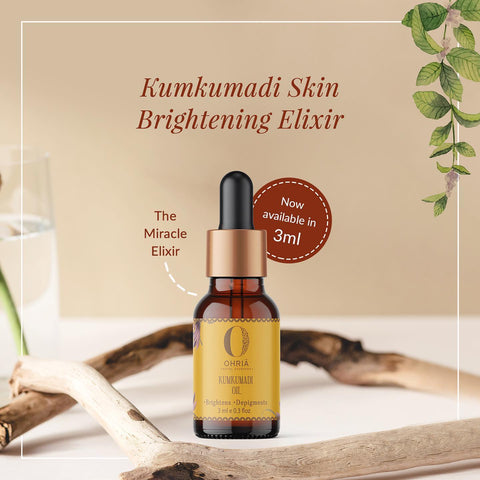 Kumkumadi Skin Brightening Elixir - Ohria