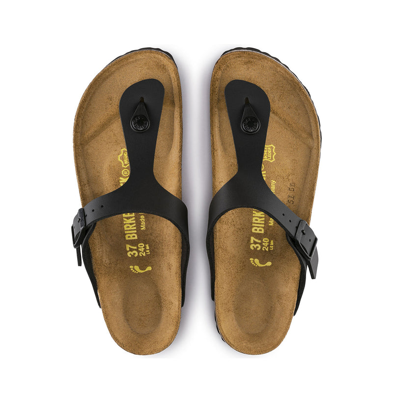 Birkenstock Gizeh Birko-Flor Bs Sandals 43691 Black | Premium Lounge NY