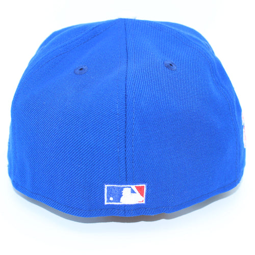 New Era Mens MLB Los Angeles Dodgers Blooming 59Fifty Fitted Hat 60243444  Blue, Grey Undervisor