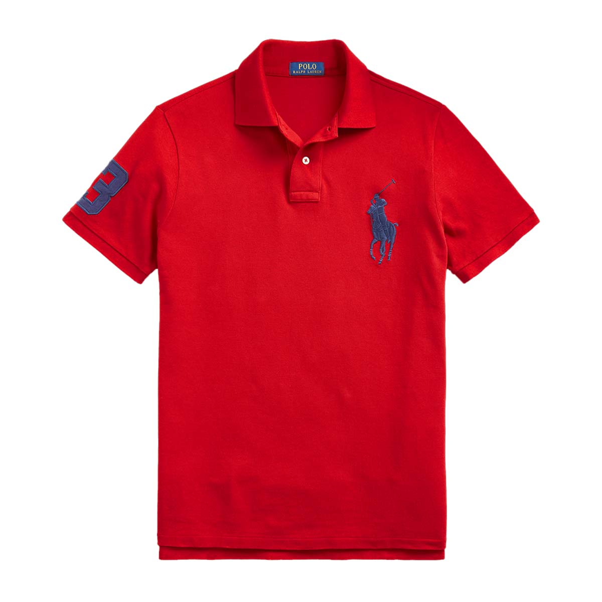 Polo Ralph Lauren Mens Big Pony Polo Shirt 710688969005 Red | Premium ...