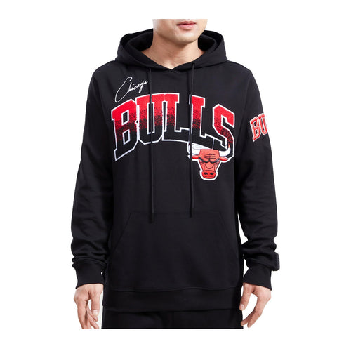Women's Pro Standard White Chicago Bulls Washed Neon Pullover Hoodie Size: Extra Small
