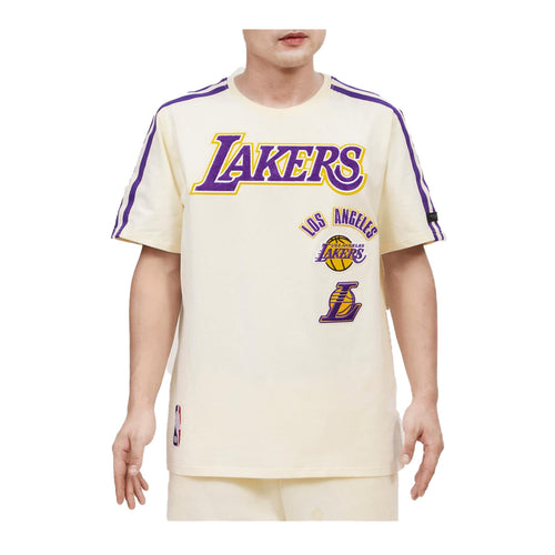 LOS ANGELES LAKERS CLASSIC BRISTLE SJ TEE (YELLOW) – Pro Standard