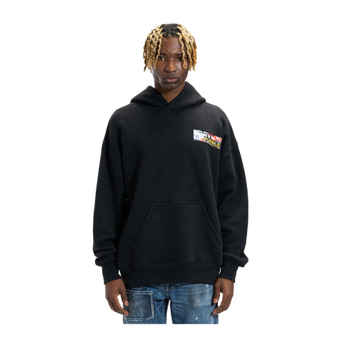 H4X BASEWEAR BLACK UNISEX FRENCH TERRY HOODIE