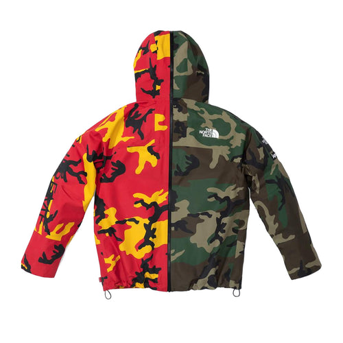 Supreme Mens The North Face Split Nuptse Jacket NF0A875F-Q1I Camo