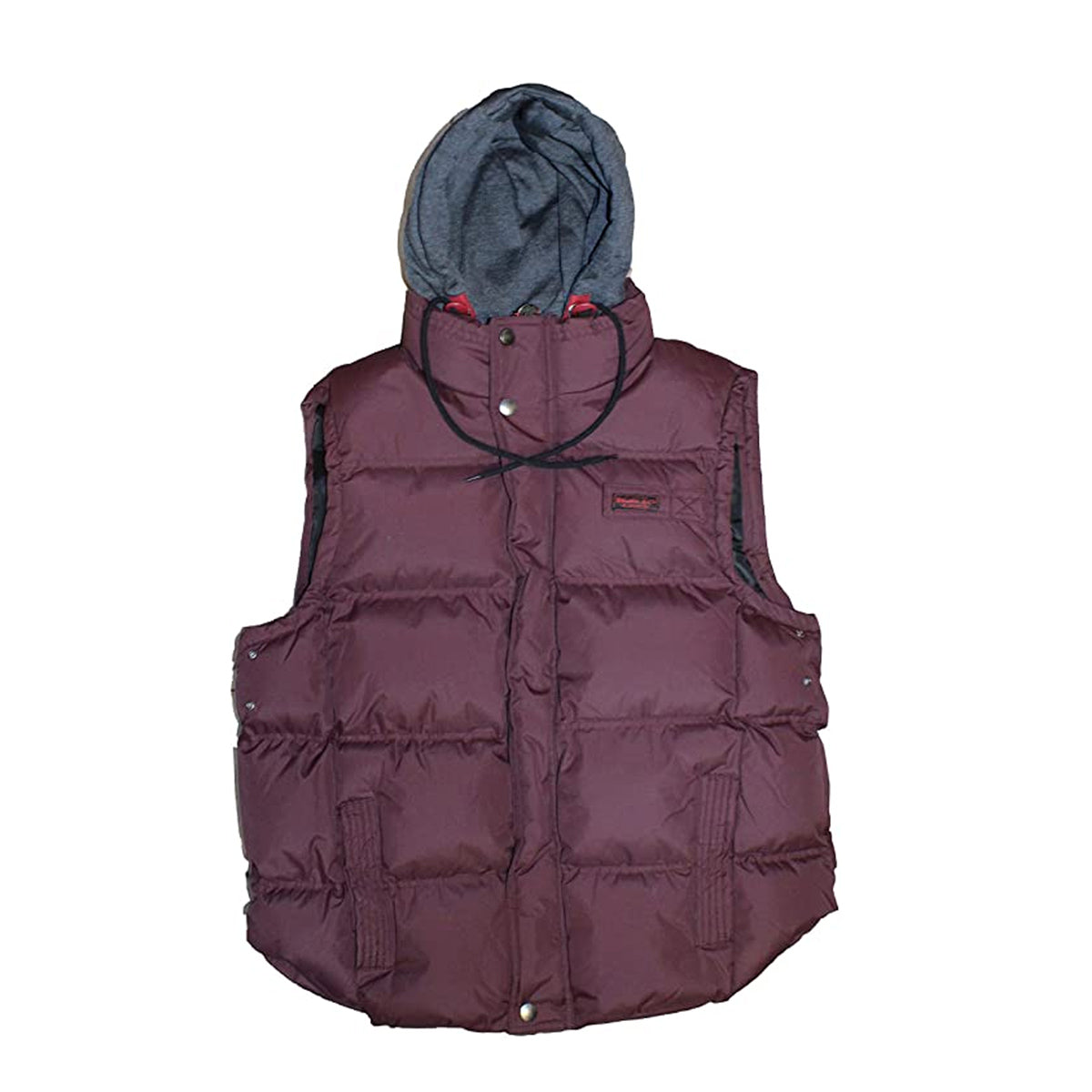 J. Whistler Rocky Mens Bubble Insulated Vest Hood Puffer Jacket ...