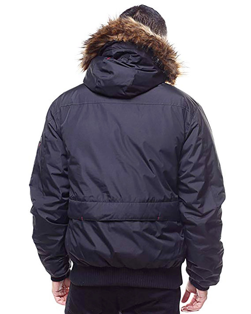 J. Whistler Mens Appalacian Puffer Jacket Jwhi-4672-Navy Navy/Navy