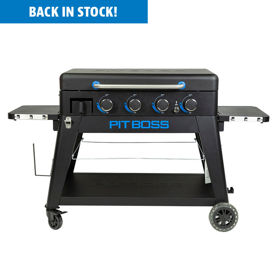 4-Burner Portable Gas Grill and Griddle Combo