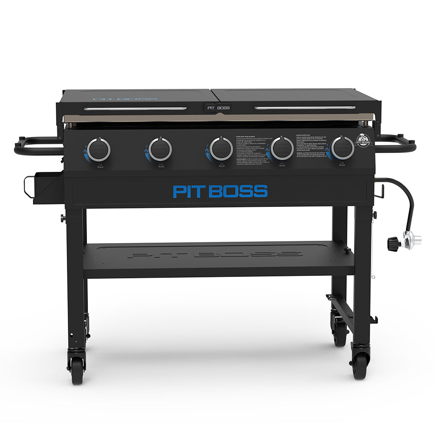  Pit Boss PB200GS 1 Burner Gas Griddle, Black : Patio, Lawn &  Garden