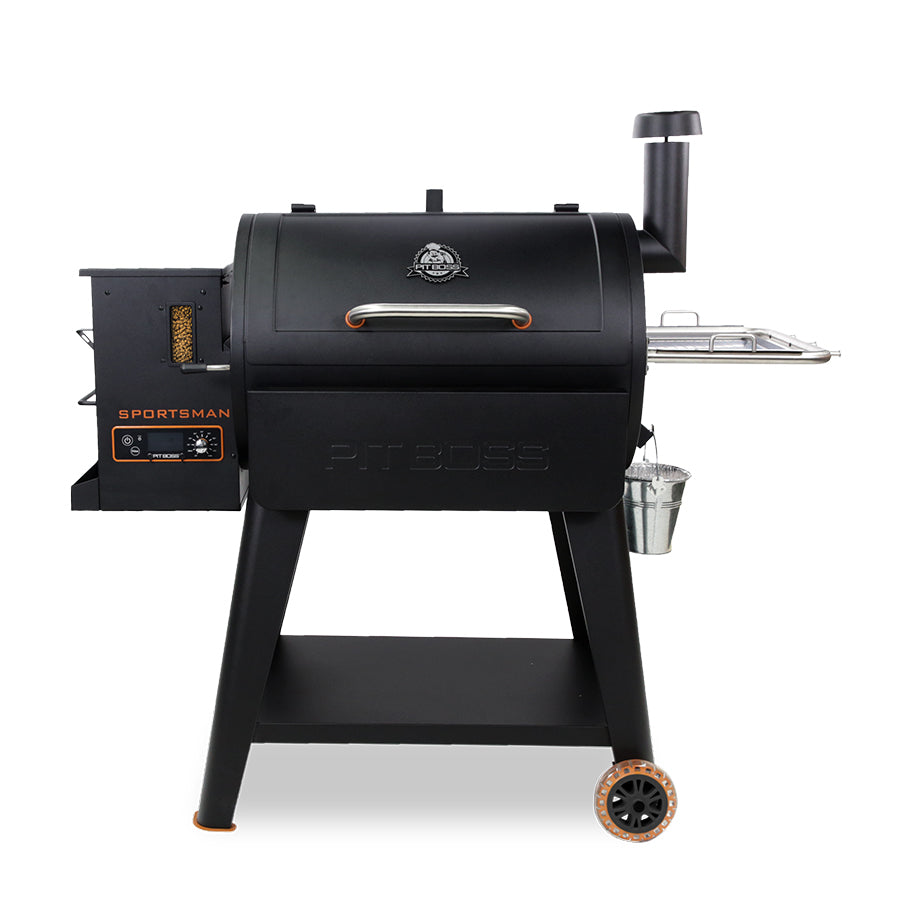 Pit Boss Portable 256-Sq in Black Pellet Grill in the Pellet Grills  department at