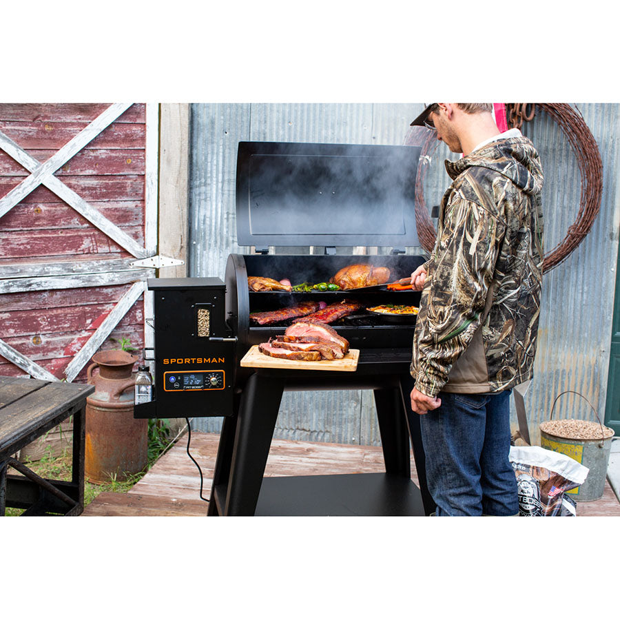 Chariot Deluxe pour barbecue Pit Boss Sportsman 3