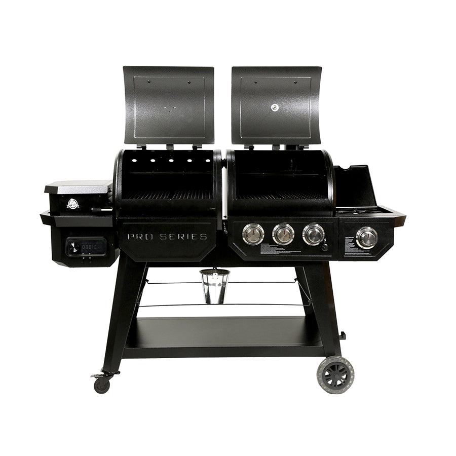 produceren tarwe getuige Pit Boss® Pro Series 1100 Wood Pellet & Gas Combo Grill | Pit Boss® Grills