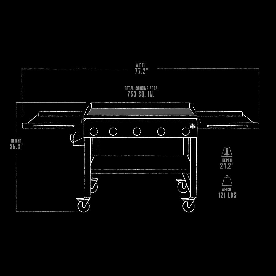 Pit Boss® 5-Burner Griddle