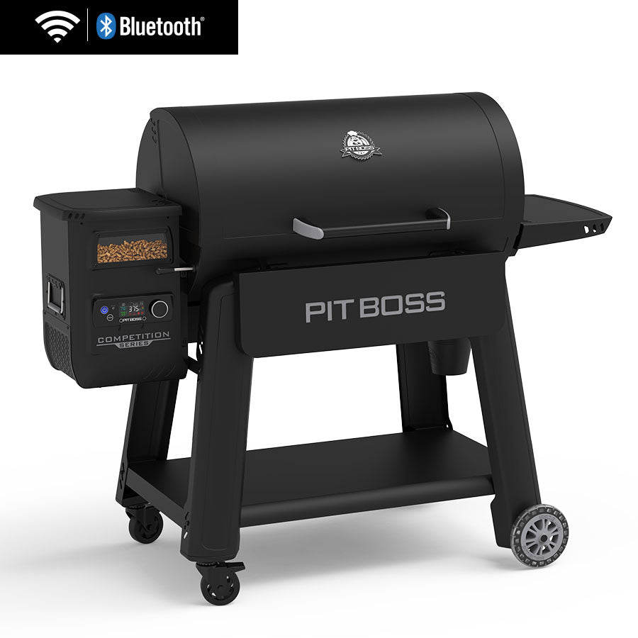 Pit Boss Pro 1600 Elite 1598-Sq in Stainless Steel Pellet Grill in the  Pellet Grills department at