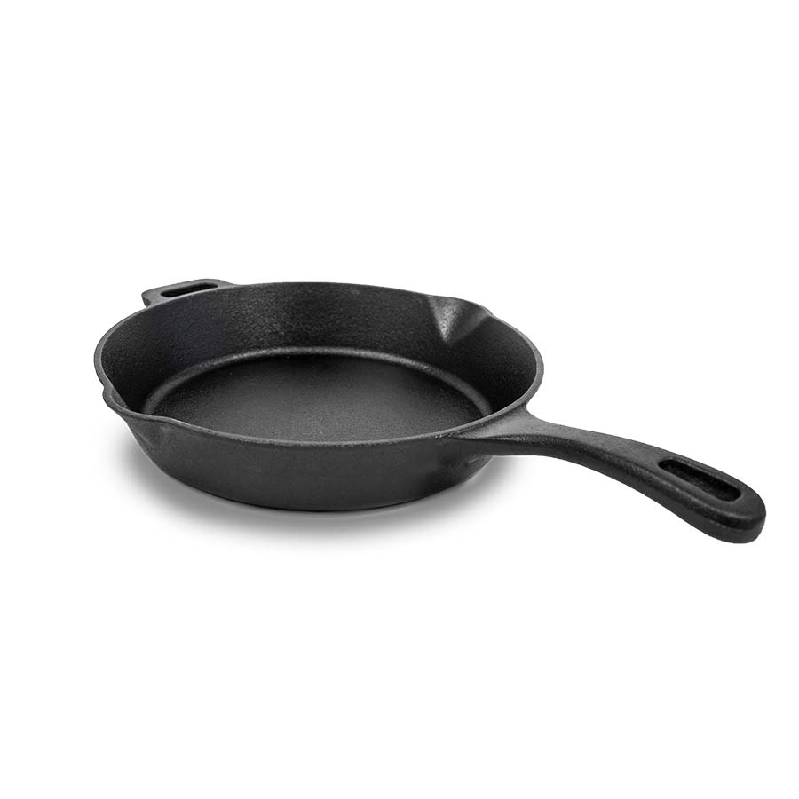 14 inch Dual Handle Cast Iron Skillet, Chef Collection