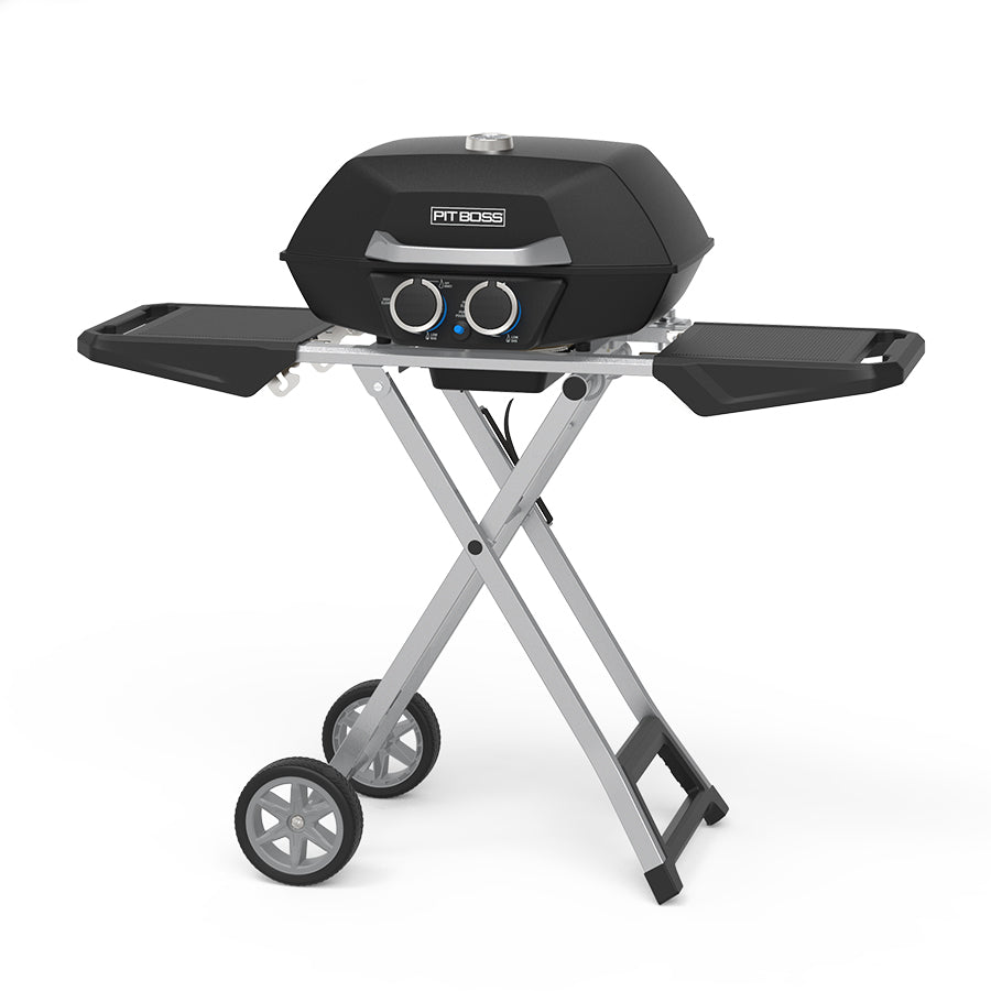 Pit Boss 2 Burner Portable Gas Griddle, Lightweight and portable Cast Iron  Griddle bbq grill outdoor