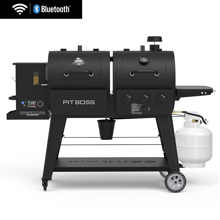 Pit Boss PB1230 Wood Pellet and Gas Combination Grill – The BBQ Emporium