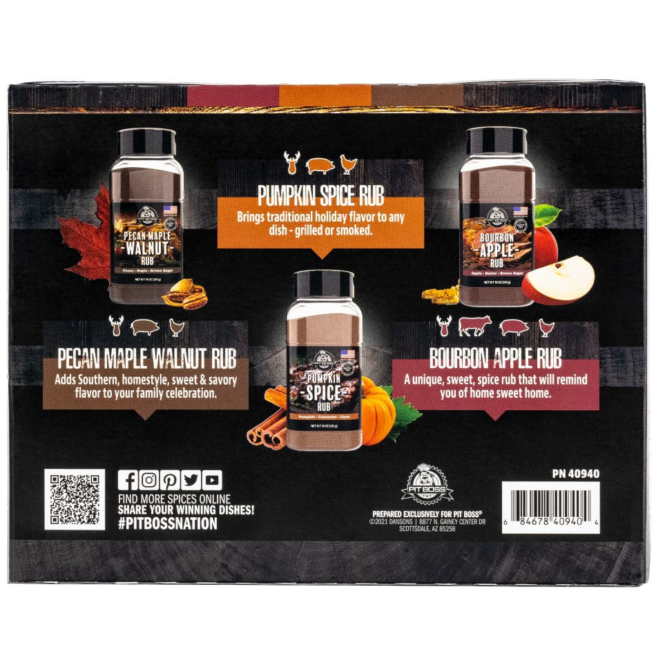 Bourbon Smoked Spice 3 Pack Gift Set