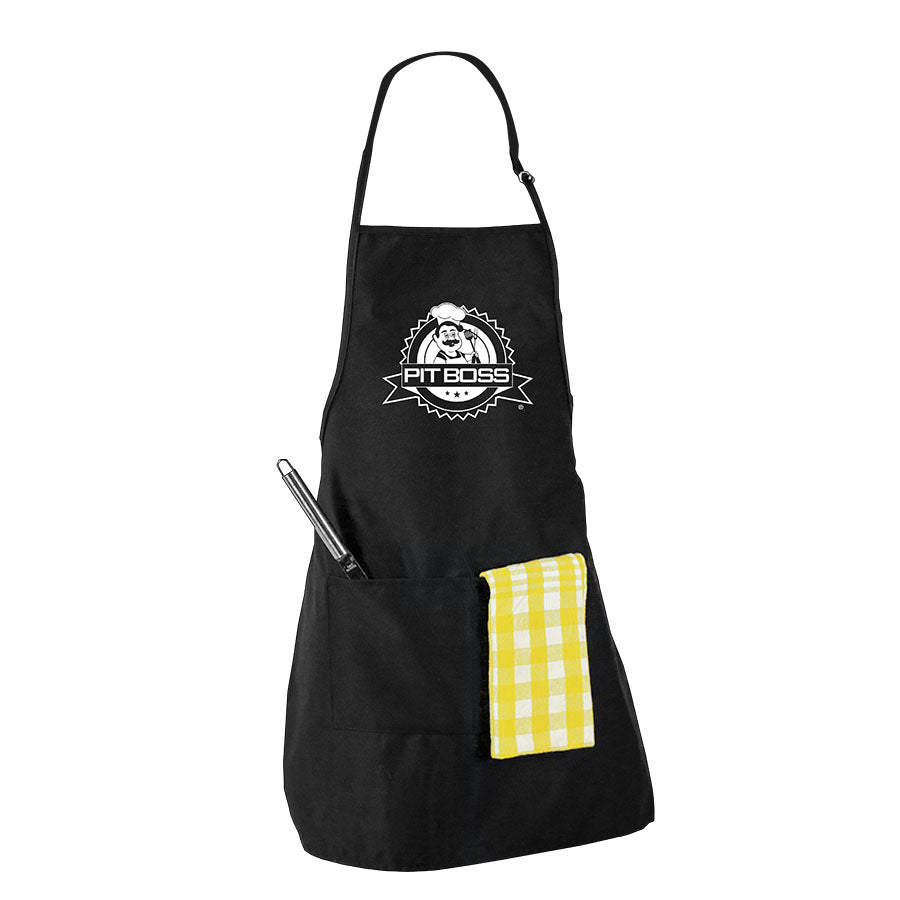 Apron - Wife Mom Boss, Kitchen Apron with Three-section Pocket