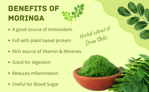 Benefits of Natural Moringa Powder