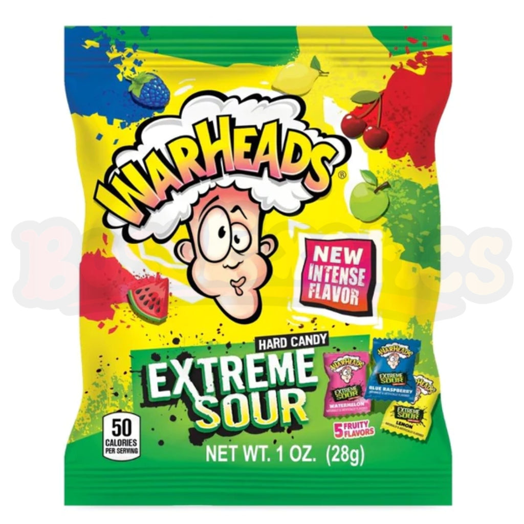 Warheads Extreme Sour Hard Candy Bag (28g): Mexican – Boss Exotics
