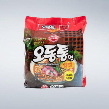Ottogi Jin Ramyun Noodle Hot 125g ( 4.23 Oz) x 5 Pack Korean Ramen –  Superstore K