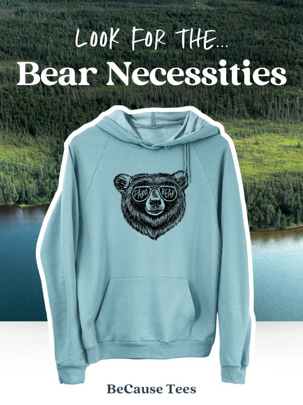 Family bear hoodie