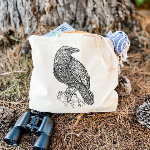Common Raven Tote Bag