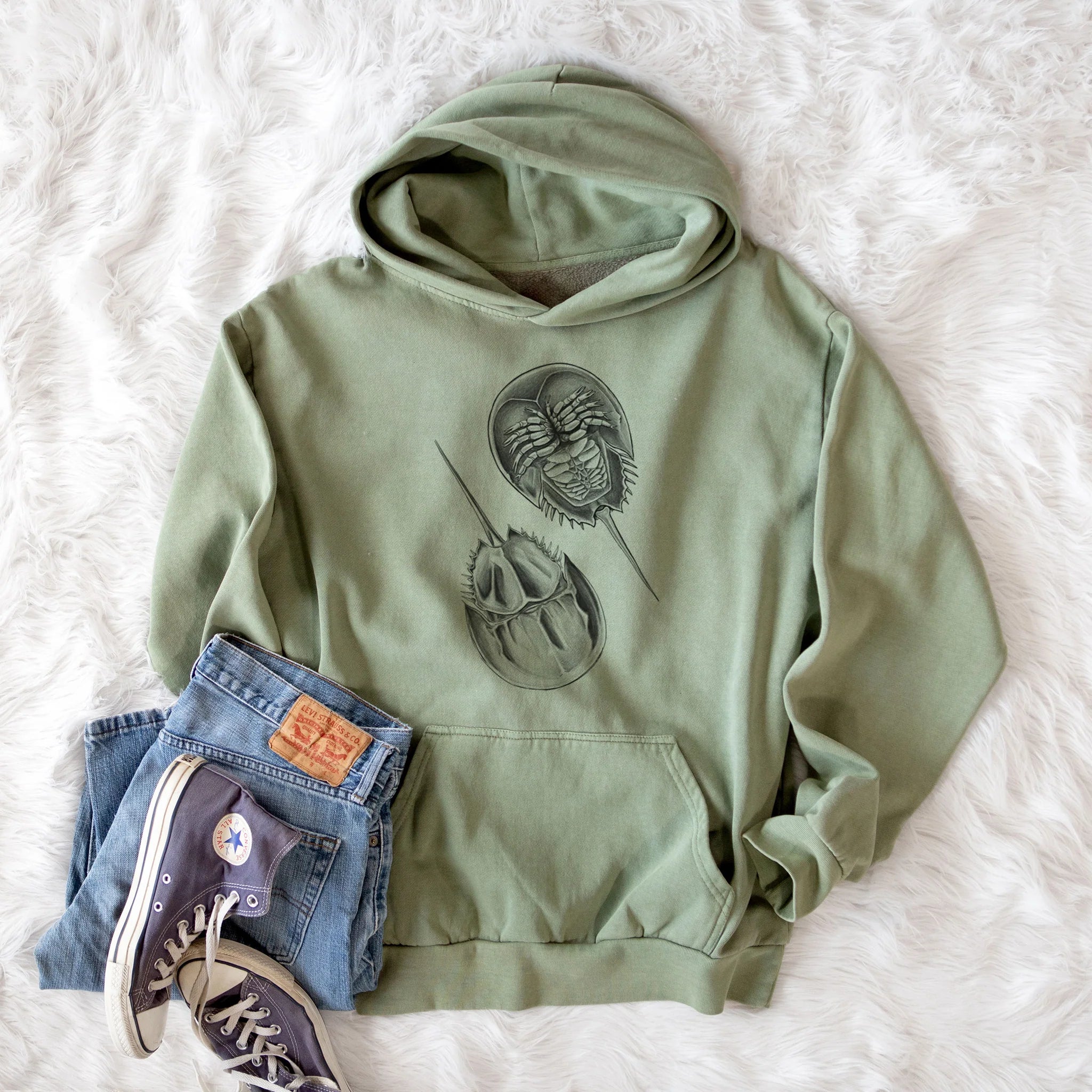 Atlantic Horseshoe Crab Hoodie