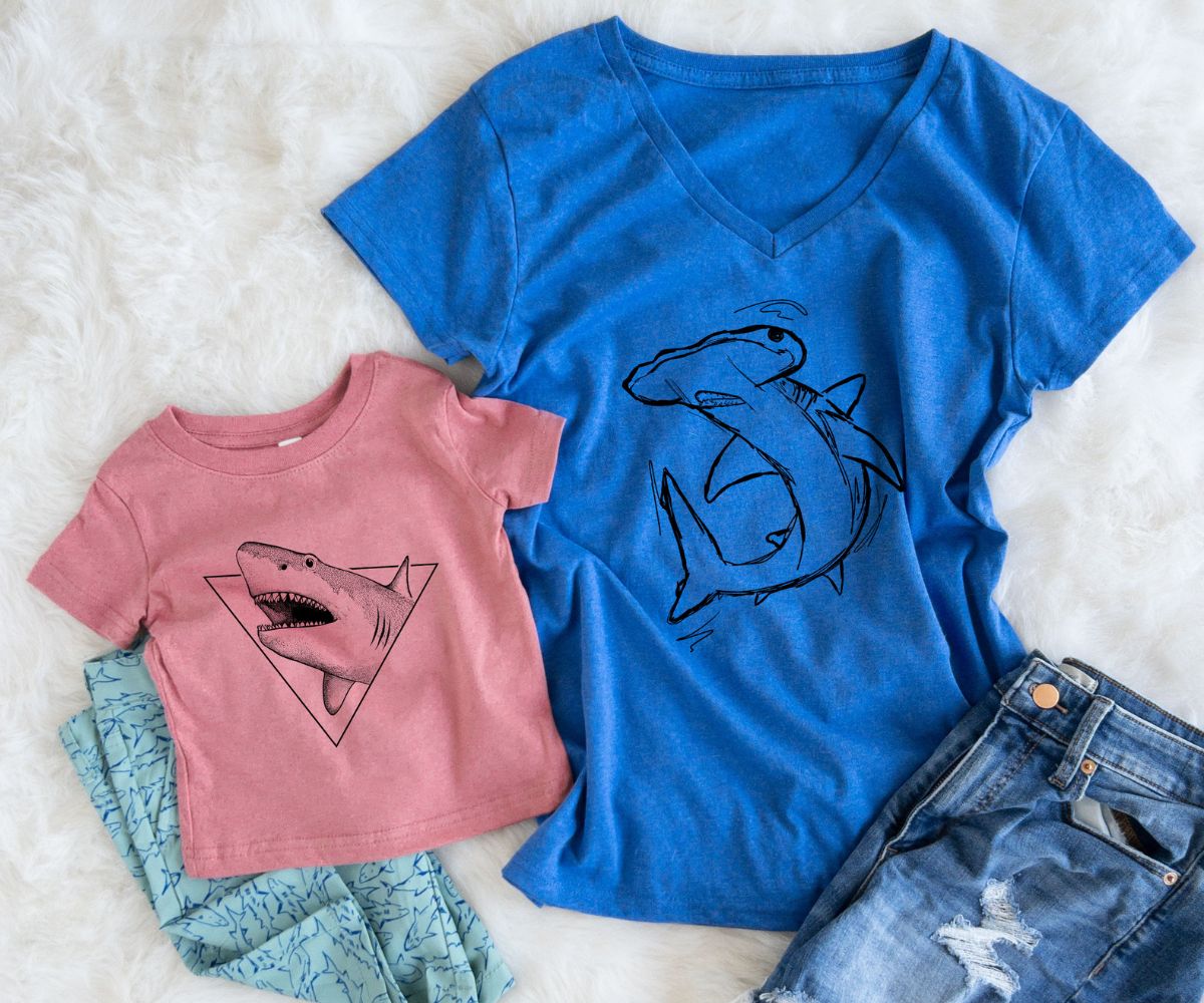 Shark shirts