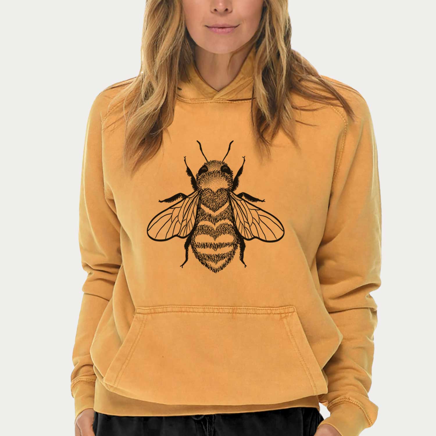 Apis Mellifera - Honey Bee - Heavyweight Men's 100% Organic Cotton