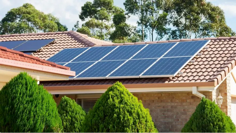 Solarstromanlage für zu Hause
