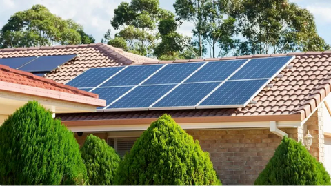 Sistema de energía solar para el hogar