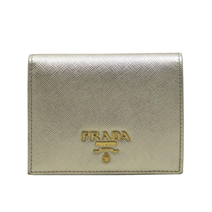 2021最新作】 PRADA 折り財布 シャンパンゴールド系 batpro-madagascar.com