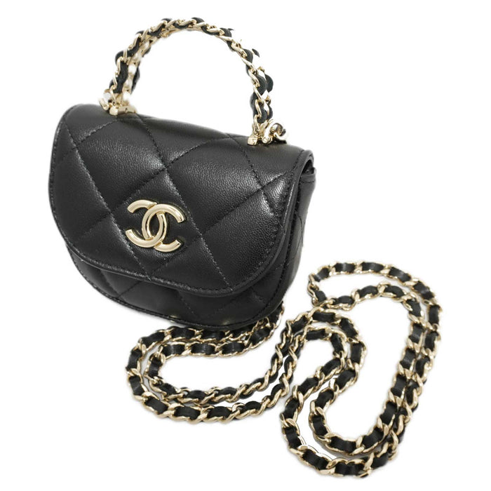 CHANEL(シャネル) マトラッセトップハンドルミニチェーンショルダー