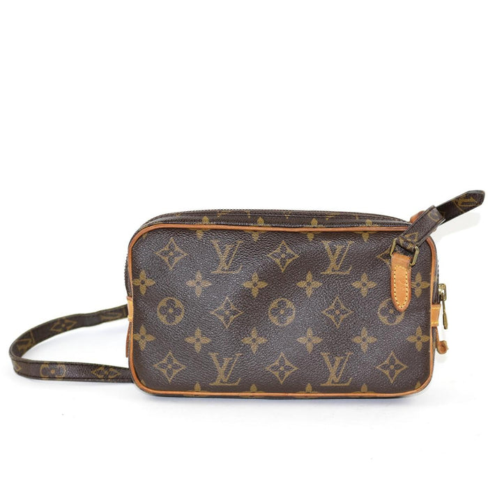 安価 ワタナベ 美品 - VUITTON LOUIS LOUIS M51828 ポシェットマルリーバンドリエール VUITTON ショルダー