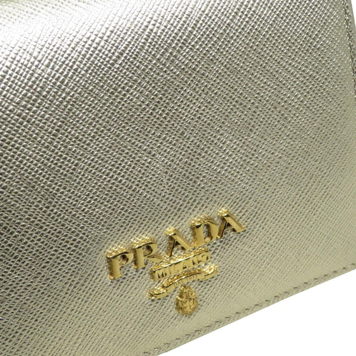 2021最新作】 PRADA 折り財布 シャンパンゴールド系 batpro-madagascar.com