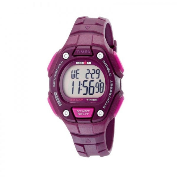 Timex TW5K89700 34mm Women's Ladies Digital Watch Plastic Purple | Watch  Sales Market