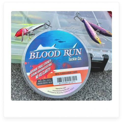 Blood Run Fluorocarbon Leader