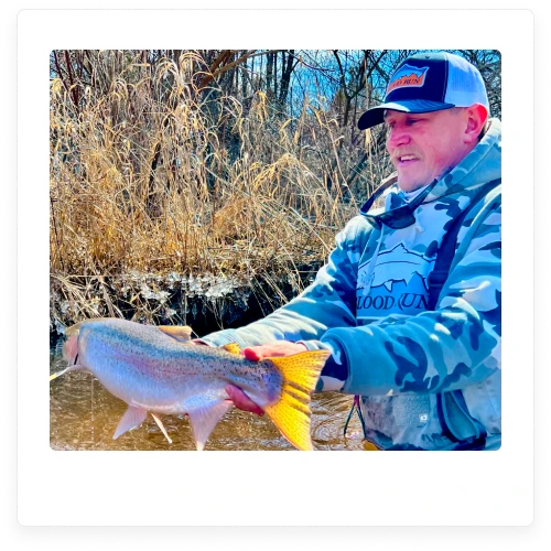 Blood Run Steelhead Fishing Hoodie