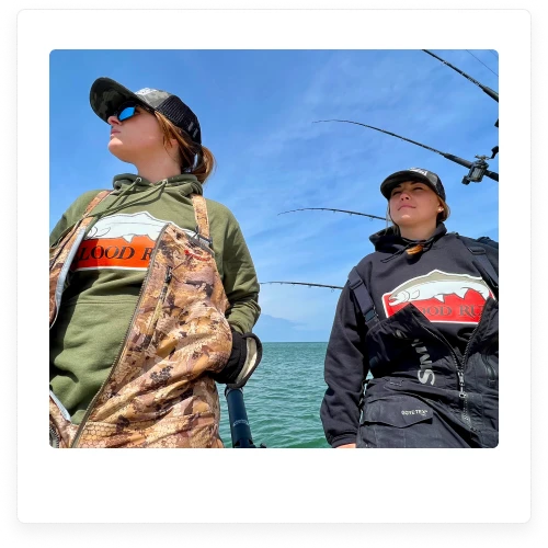 Blood Run Steelhead Fishing Hoodie